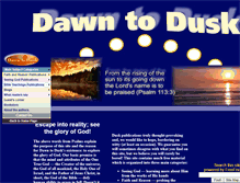 Tablet Screenshot of dawntoduskpublications.com